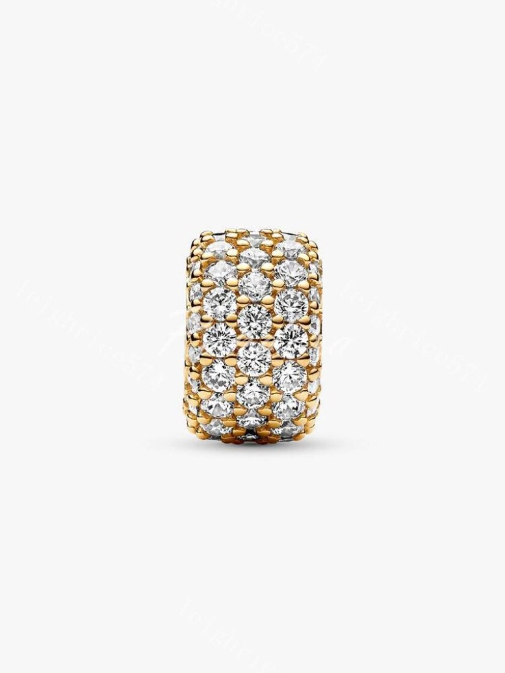 Pandora Sparkling Pavé Triple-row Charm - Picture 5 of 8